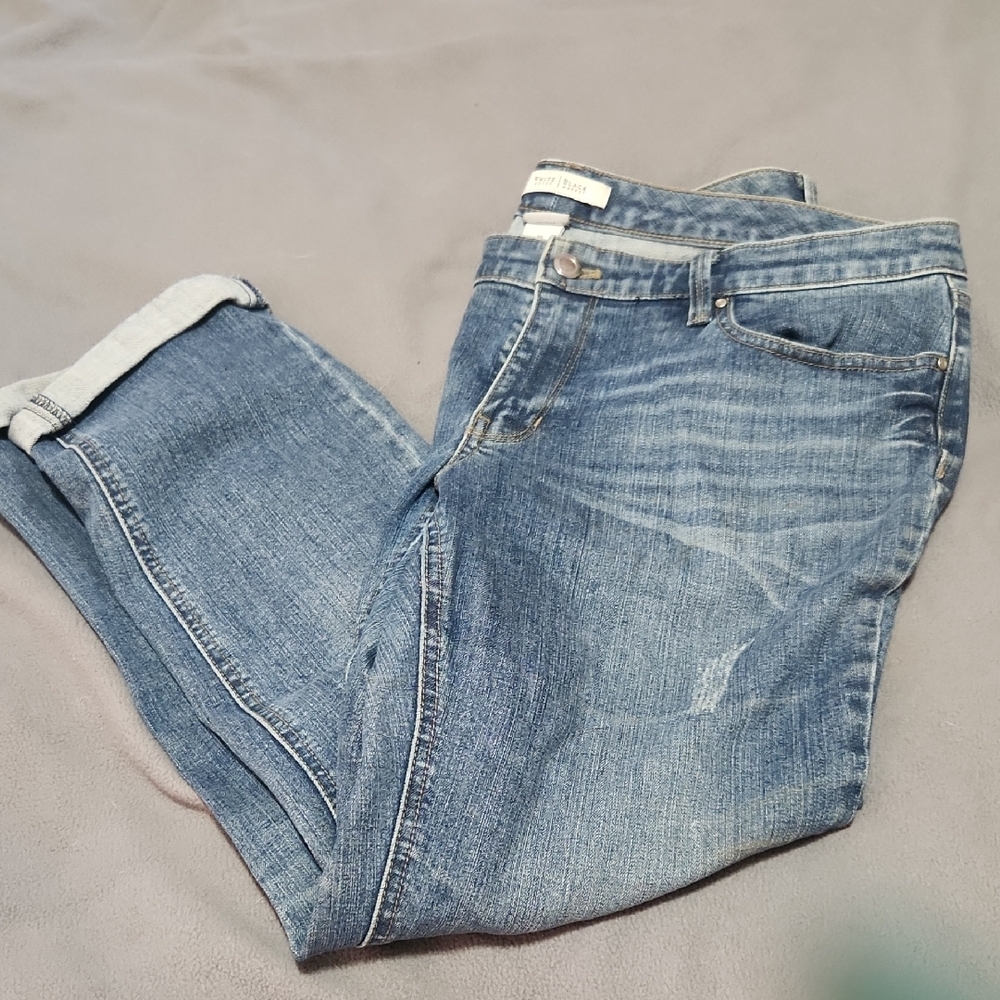 White House Black Market Women's Blue Jeans
